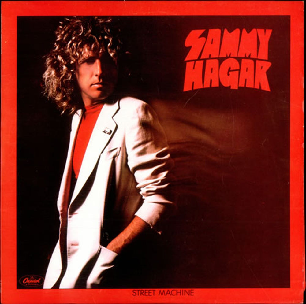 Sammy Hagar Street Machine UK vinyl LP album (LP record) E-ST11983