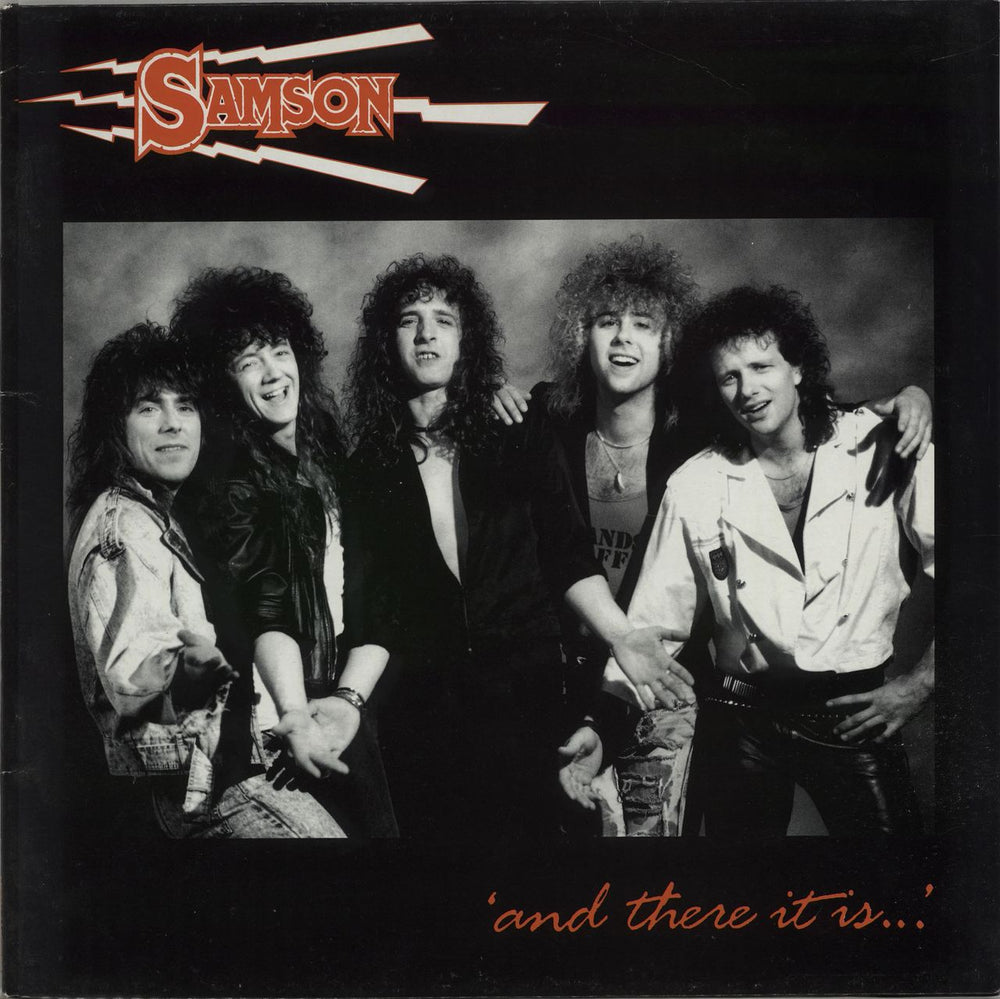 Samson And There It Is.... UK 12" vinyl single (12 inch record / Maxi-single) METALPM126