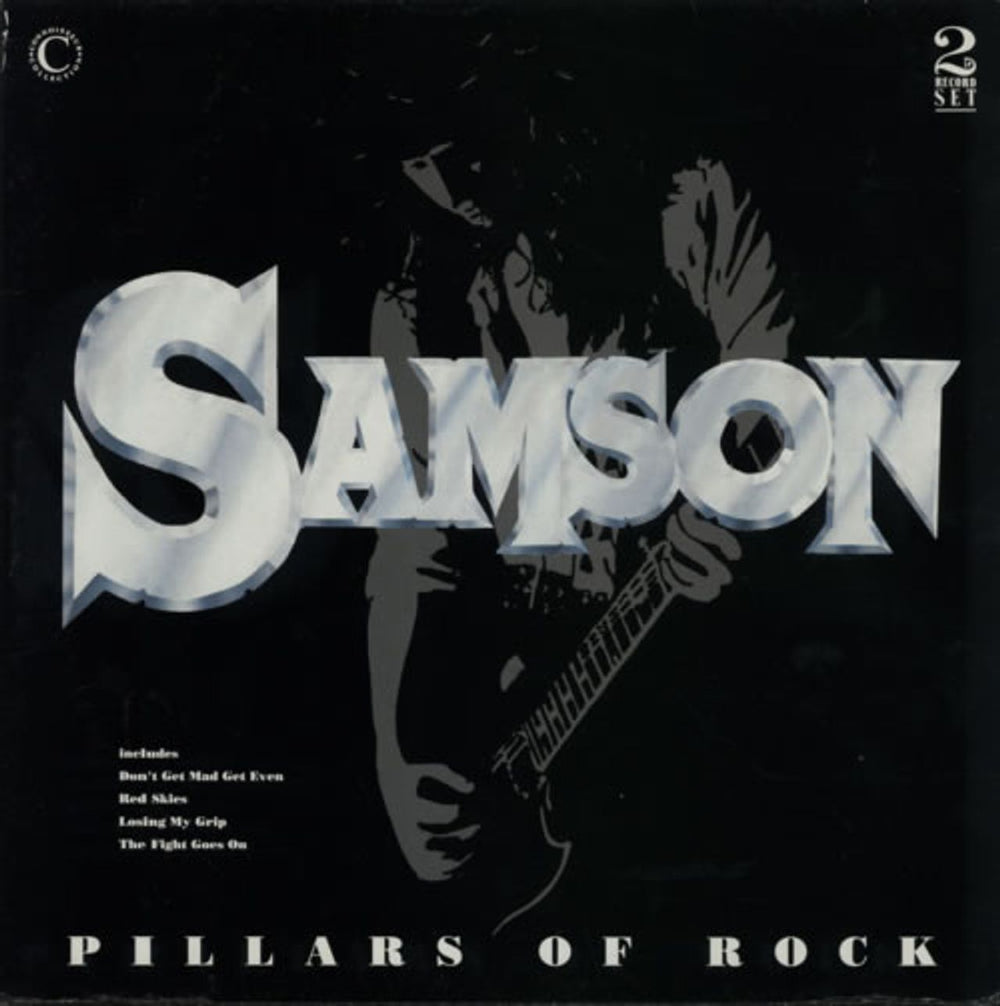 Samson Pillars Of Rock UK 2-LP vinyl record set (Double LP Album) VSOPLP151