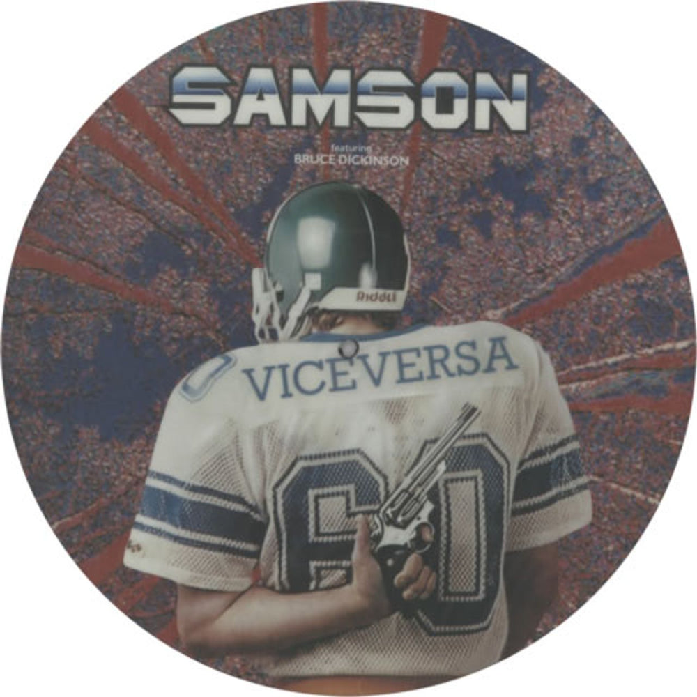 Samson Vice Versa UK 12" vinyl picture disc (12 inch picture record) 12CLP395