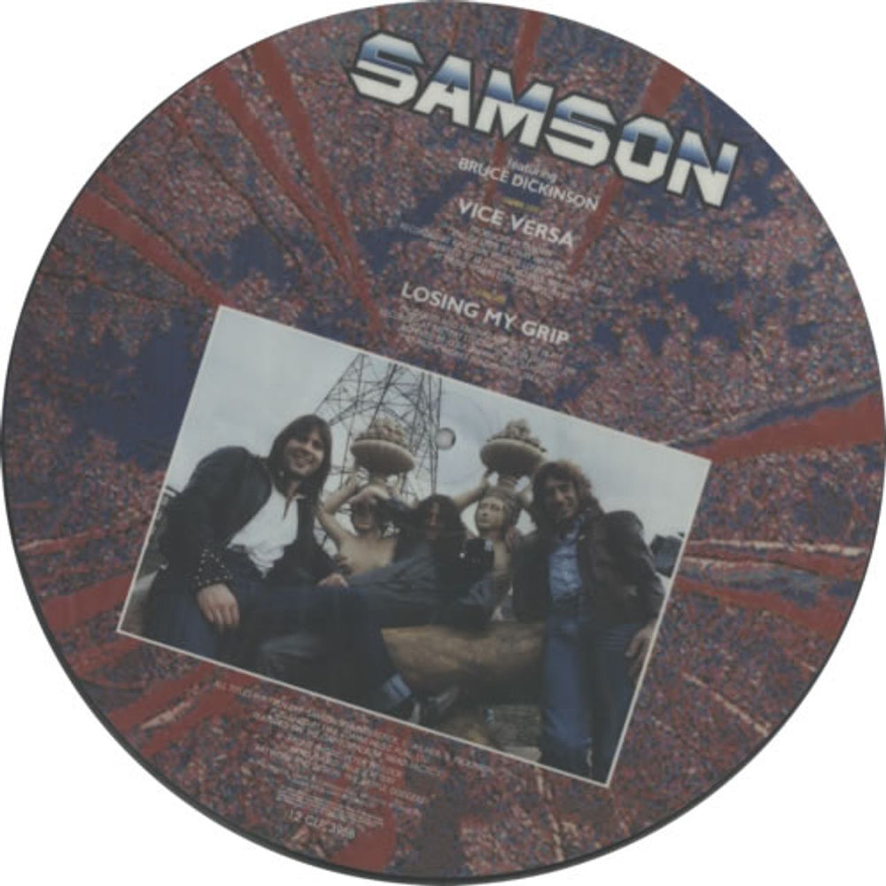 Samson Vice Versa UK 12" vinyl picture disc (12 inch picture record) SAM2PVI185097