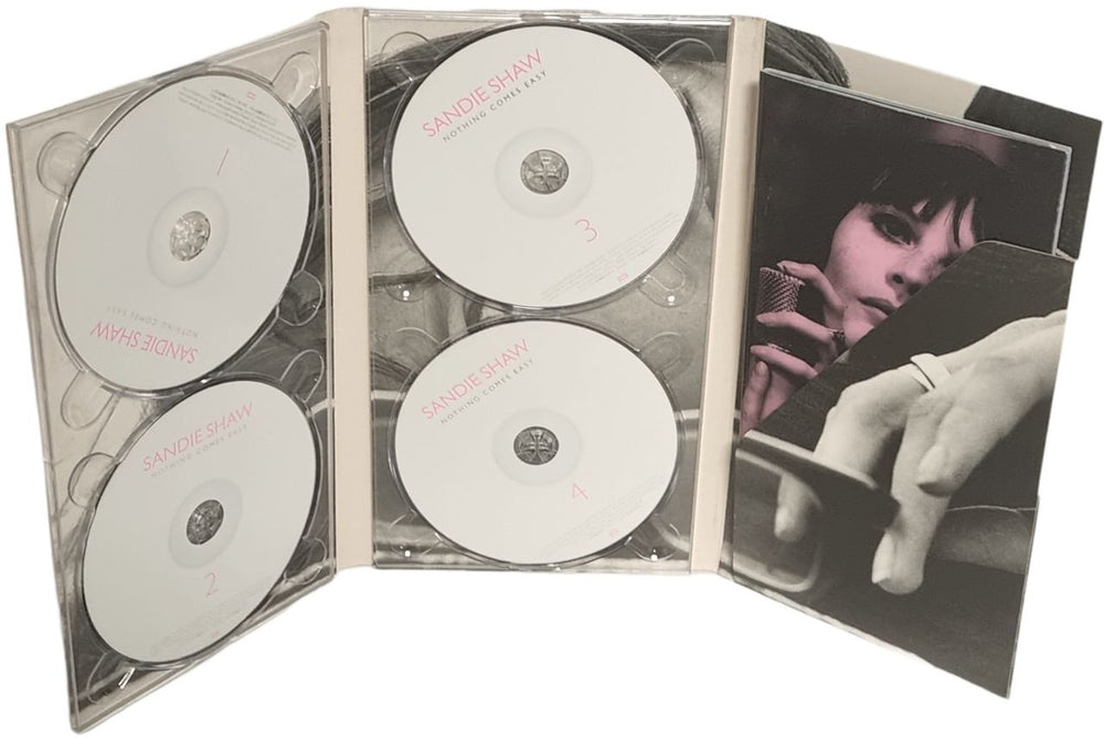 Sandie Shaw Nothing Comes Easy UK 4-CD album set SDI4CNO307152