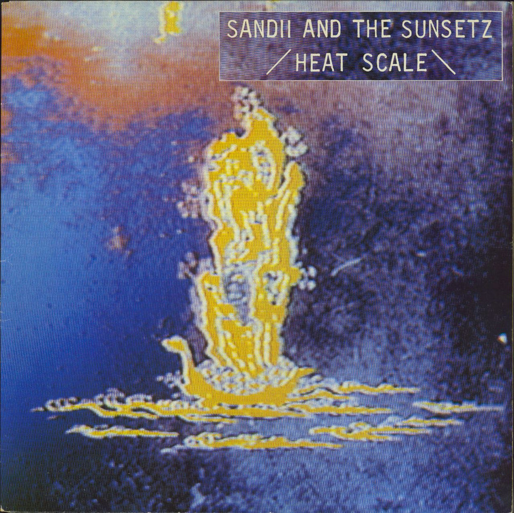 Sandii & The Sunsetz Heat Scale UK vinyl LP album (LP record) ALF85642