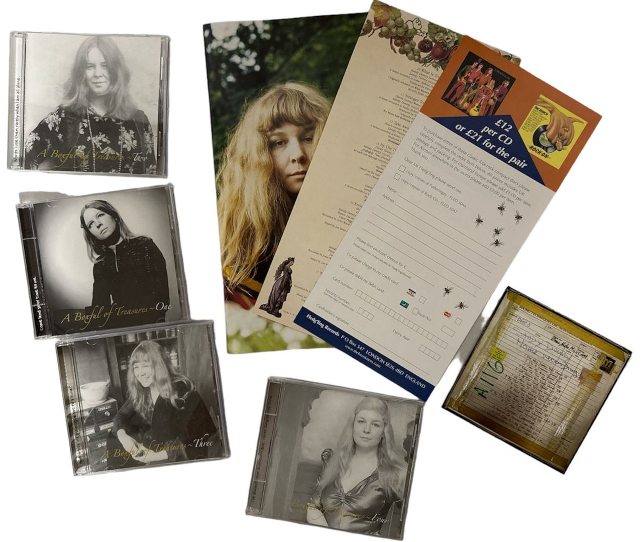 Sandy Denny A Boxful Of Treasures - EX UK Cd album box set