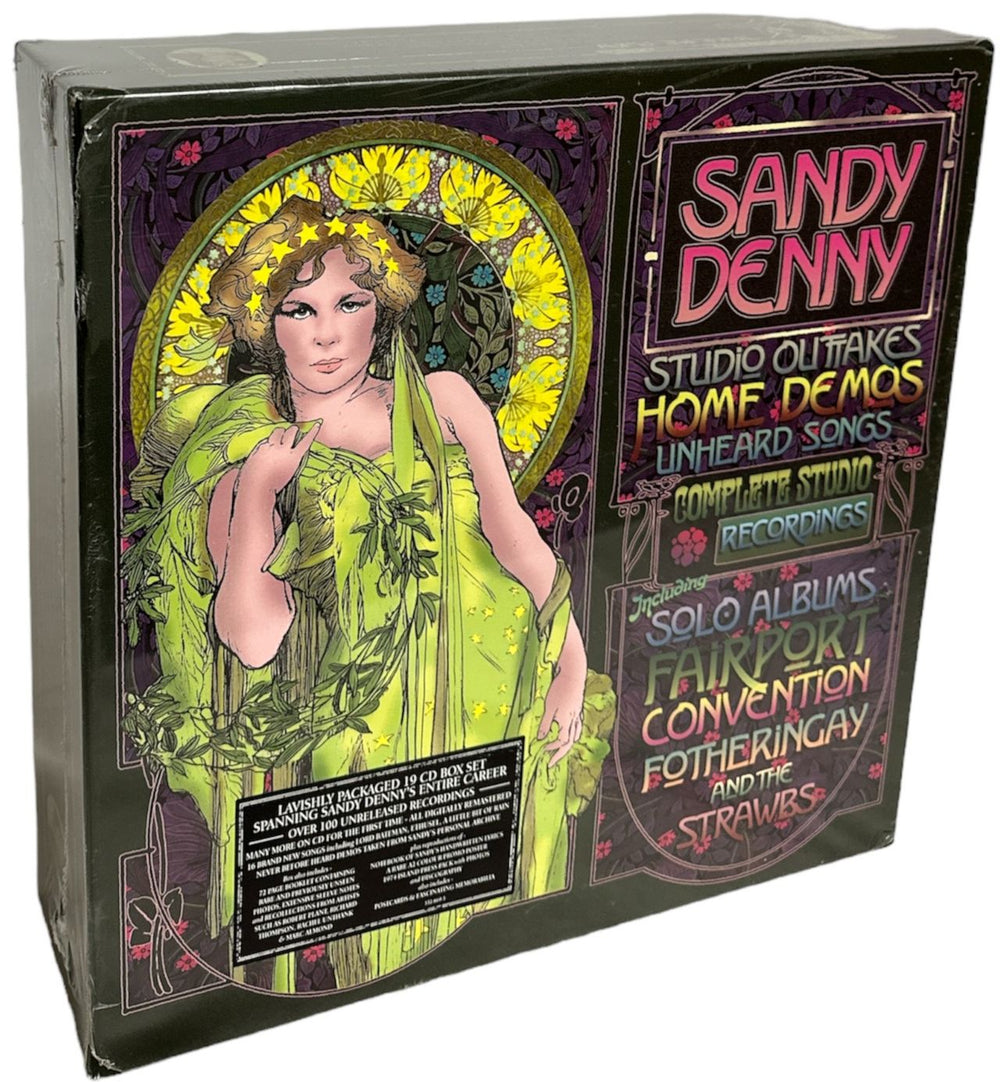 Sandy Denny Sandy Denny - Sealed UK CD Album Box Set 5328695