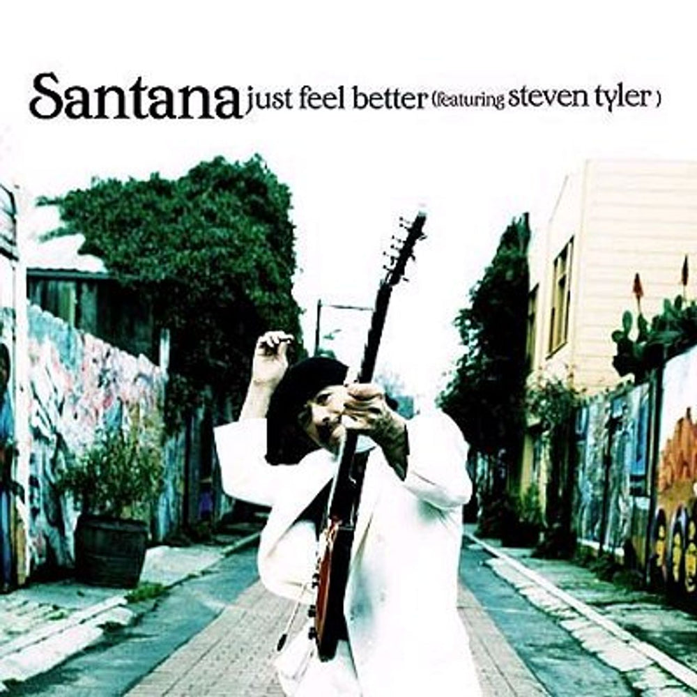 Santana Just Feel Better UK CD single (CD5 / 5") 82876751912