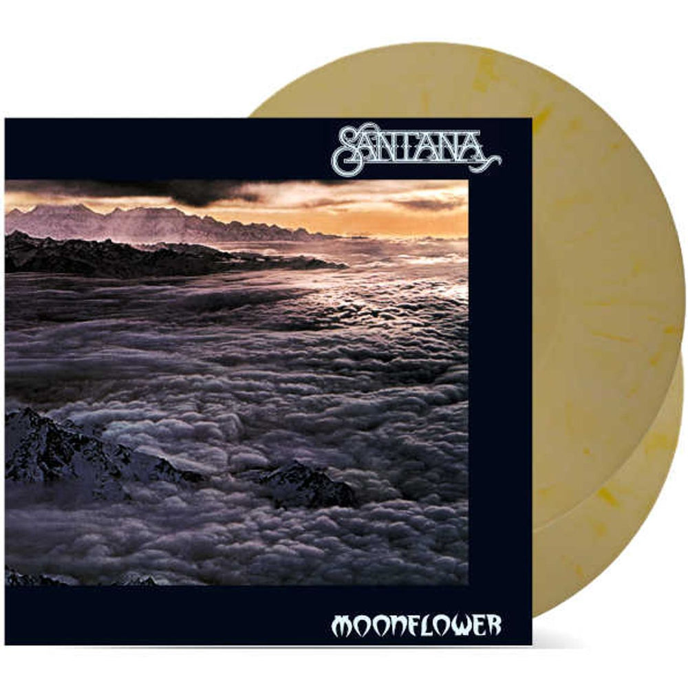 Santana Moonflower - Cream Coloured Vinyl - Sealed UK 2-LP vinyl record set (Double LP Album) 19439792631