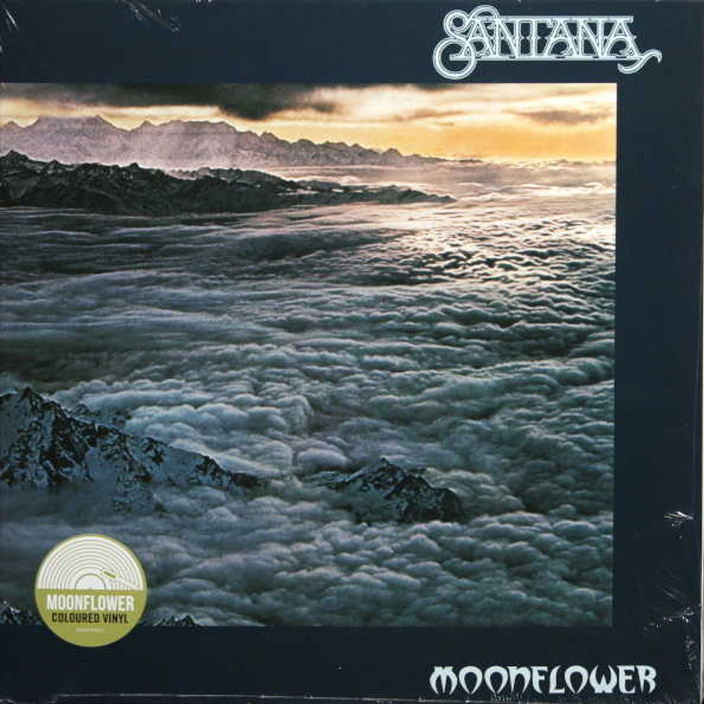 Santana Moonflower - Cream Coloured Vinyl - Sealed UK 2-LP vinyl record set (Double LP Album) SNT2LMO761940