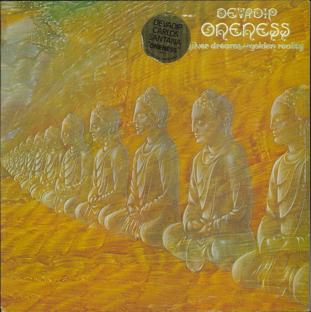 Santana Oneness - stickered p/s UK vinyl LP album (LP record) 86037