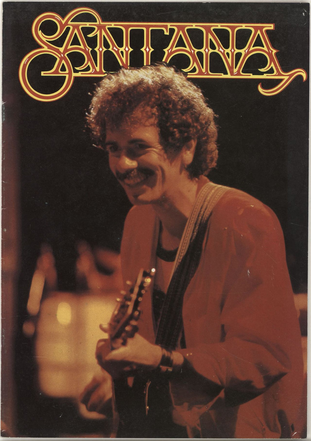 Santana Santana European Tour '81 UK tour programme TOUR PROGRAMME