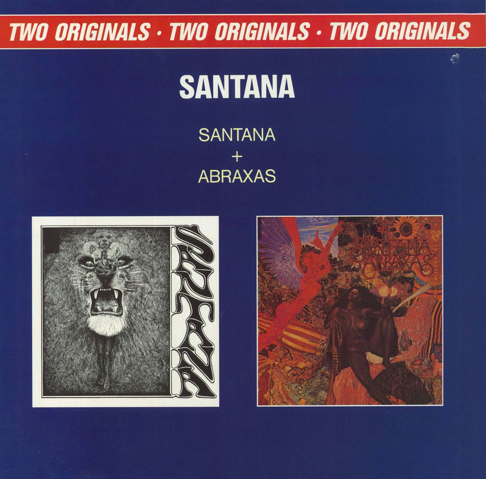 Santana Santana + Abraxas Spanish 2-LP vinyl record set (Double LP Album) 4652211