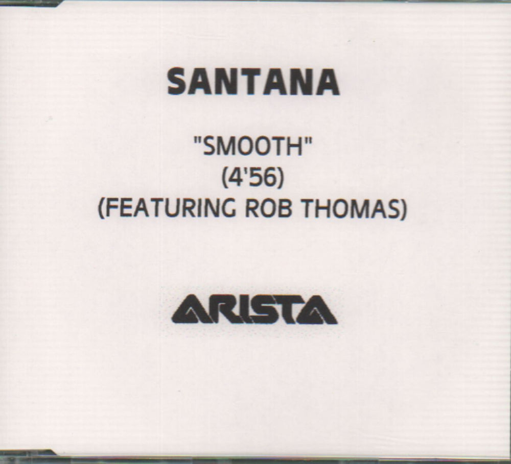 Santana Smooth UK CD-R acetate CD-R