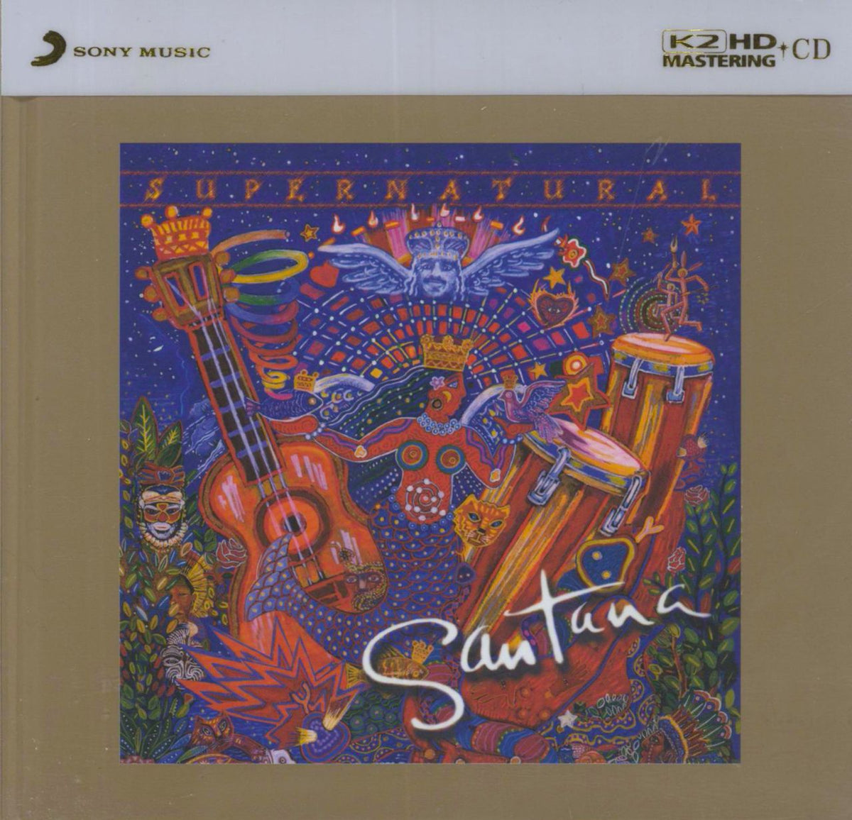 Santana Supernatural Hong Kong CD album — RareVinyl.com