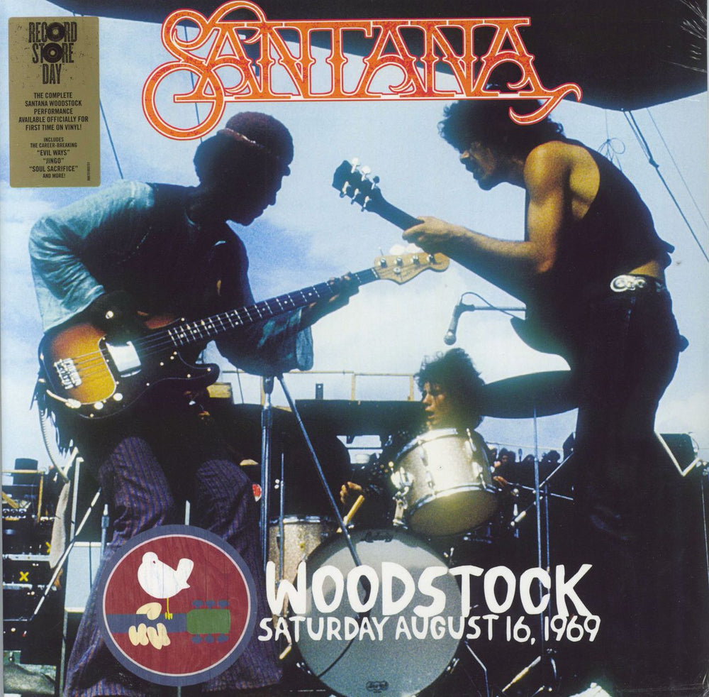 Santana Woodstock (Saturday, August 16, 1969) - RSD17 - Sealed UK vinyl LP album (LP record) 88875195551