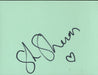 Sarah Sherman Page From An Autograph Book UK memorabilia AUTOGRAPHS