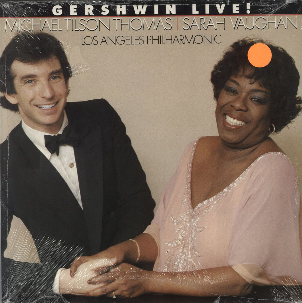 Sarah Vaughan Gershwin Live! Dutch vinyl LP album (LP record) 73650