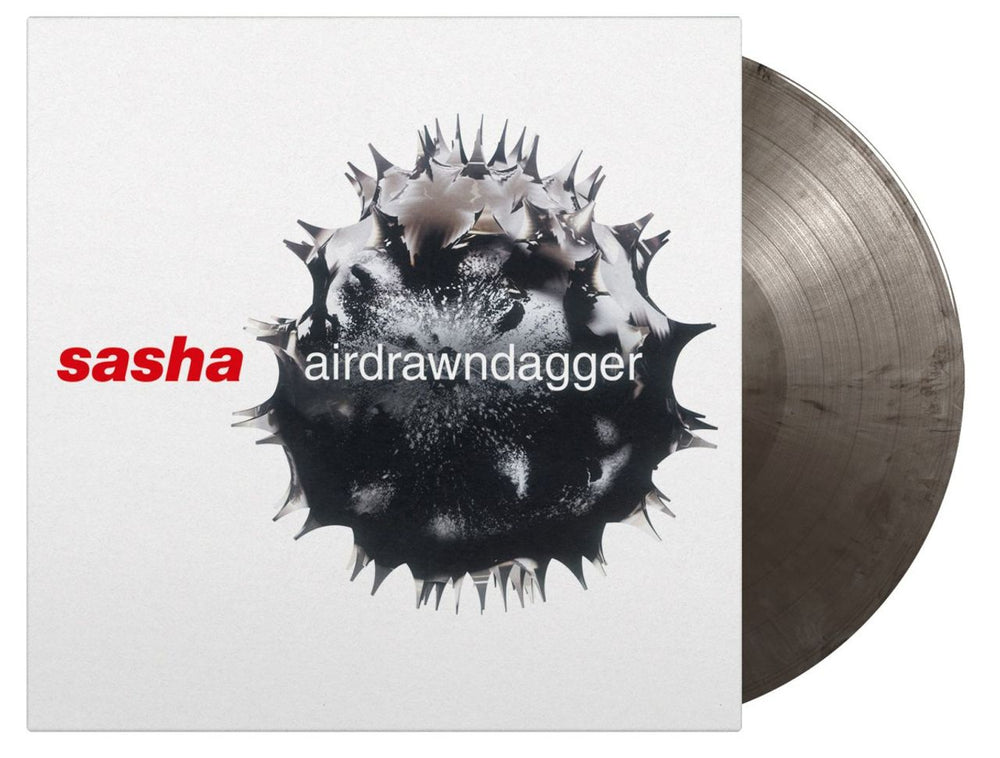 Sasha Airdrawndagger - Silver & Black Marbled Vinyl 180 Gram UK 3-LP vinyl record set (Triple LP Album) MOVLP2585