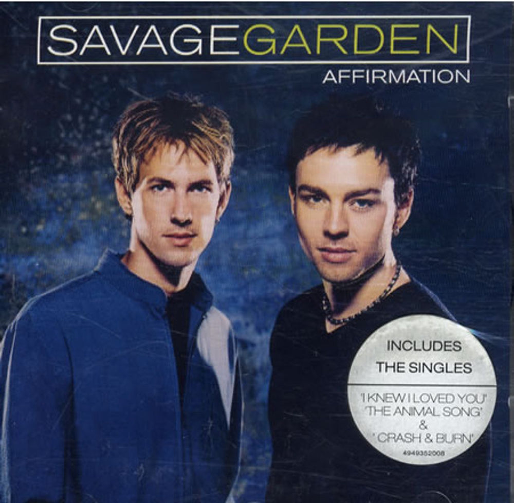 Savage Garden Affirmation UK CD album (CDLP) 4949352