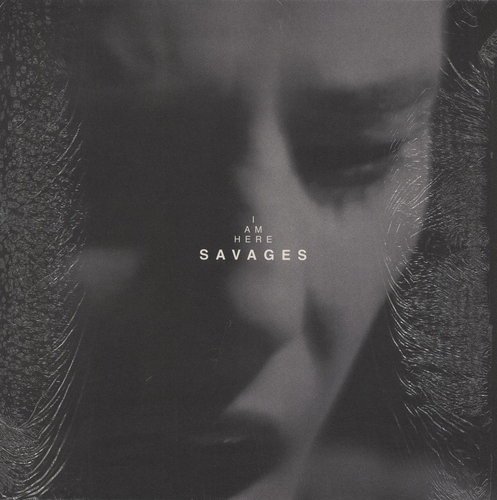 Savages I Am Here UK vinyl LP album (LP record) POPN003/EP