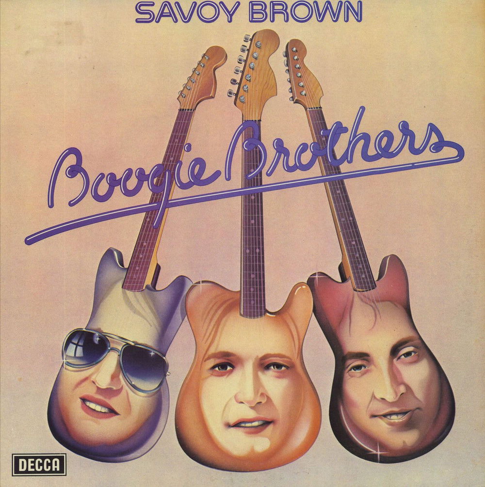 Savoy Brown Boogie Brothers - VG UK vinyl LP album (LP record) SKL5186