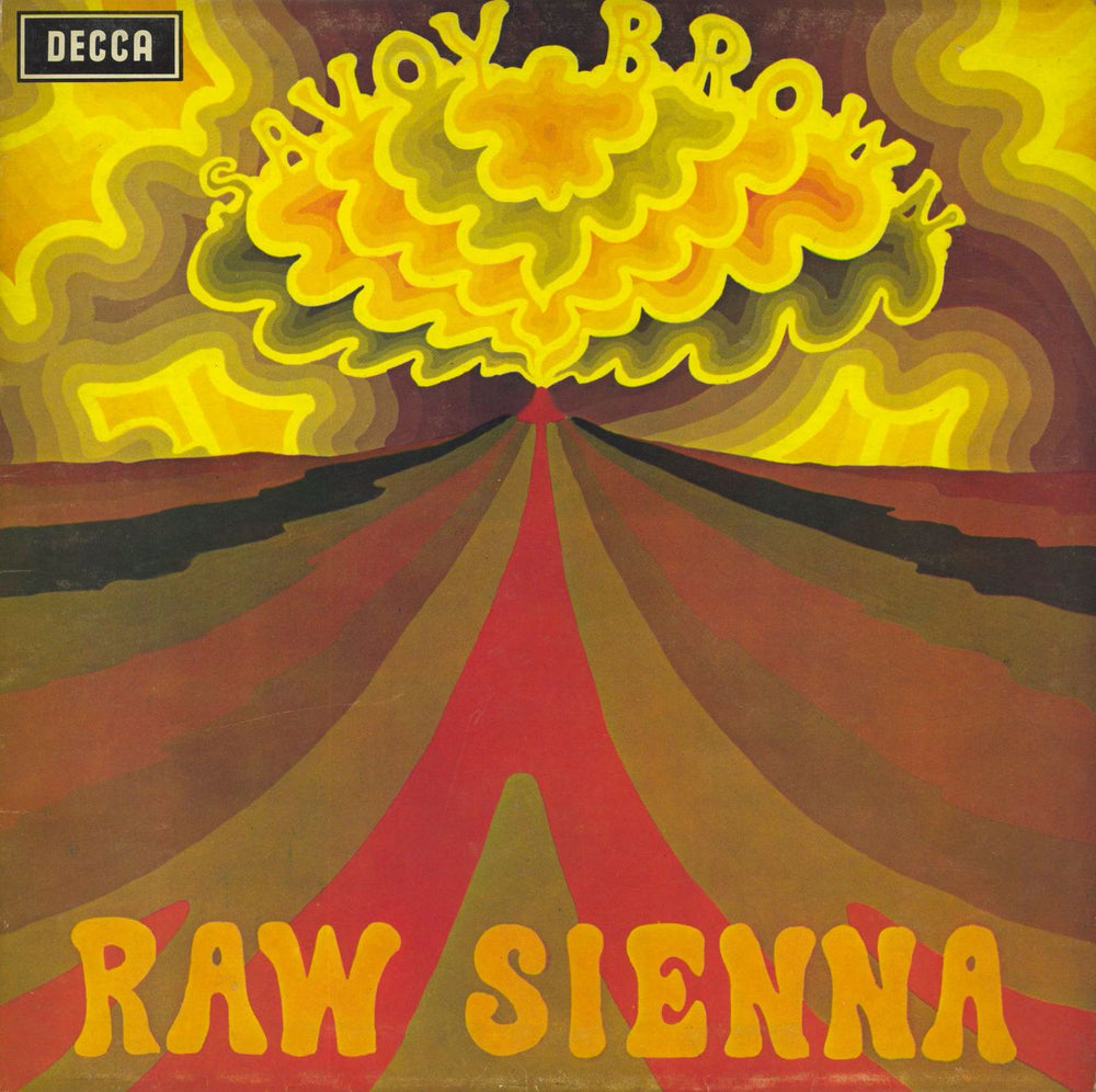 Savoy Brown Raw Sienna - VG UK vinyl LP album (LP record) SKL5043