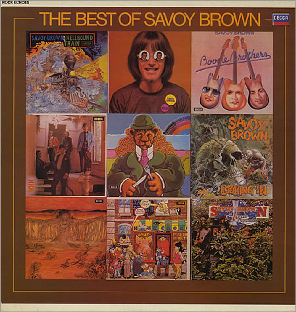 Savoy Brown The Best Of Savoy Brown UK vinyl LP album (LP record) TAB39