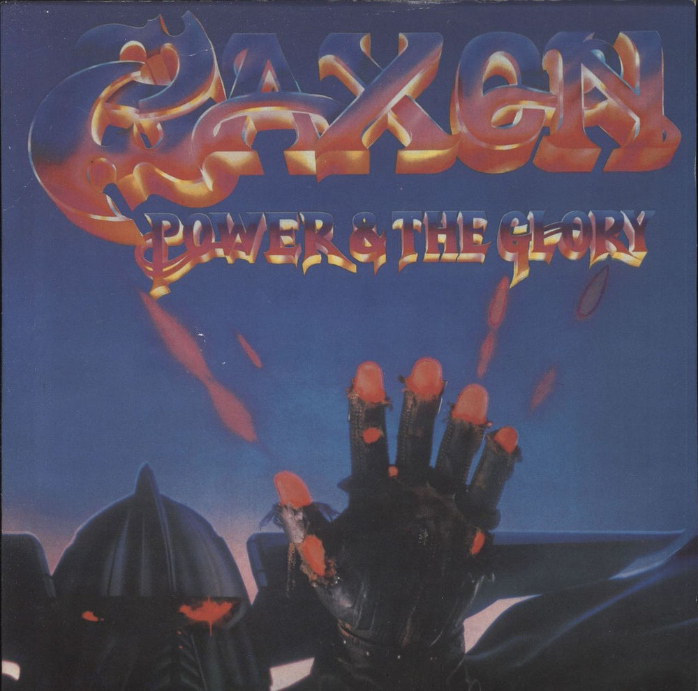 Saxon Power And The Glory  + P/S UK 7" vinyl single (7 inch record / 45) SAXON1