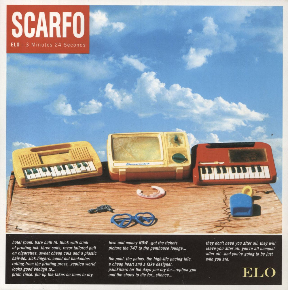 Scarfo ELO UK 7" vinyl single (7 inch record / 45) BLUFF041