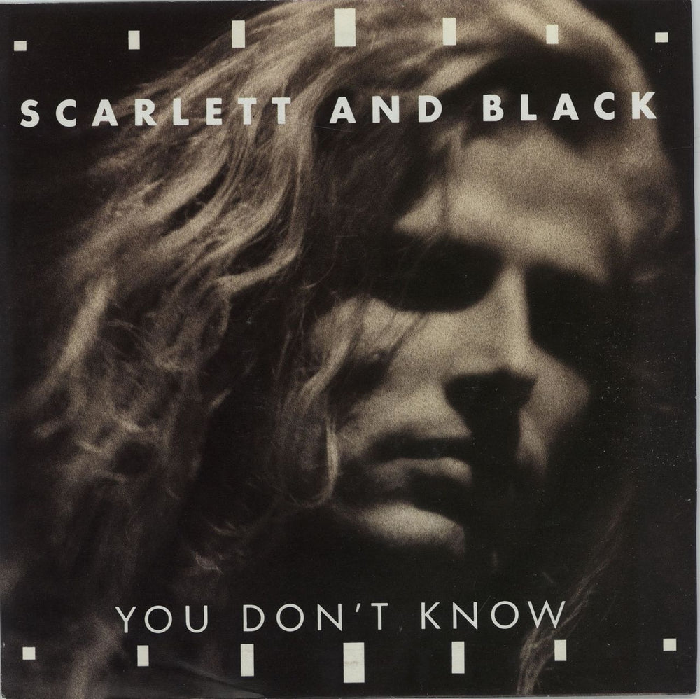 Scarlett And Black You Don't Know UK 7" vinyl single (7 inch record / 45) VS1061