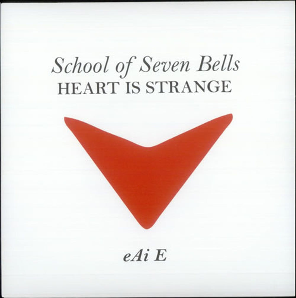 School Of Seven Bells Heart Is Strange UK 7" vinyl single (7 inch record / 45) FTH104S