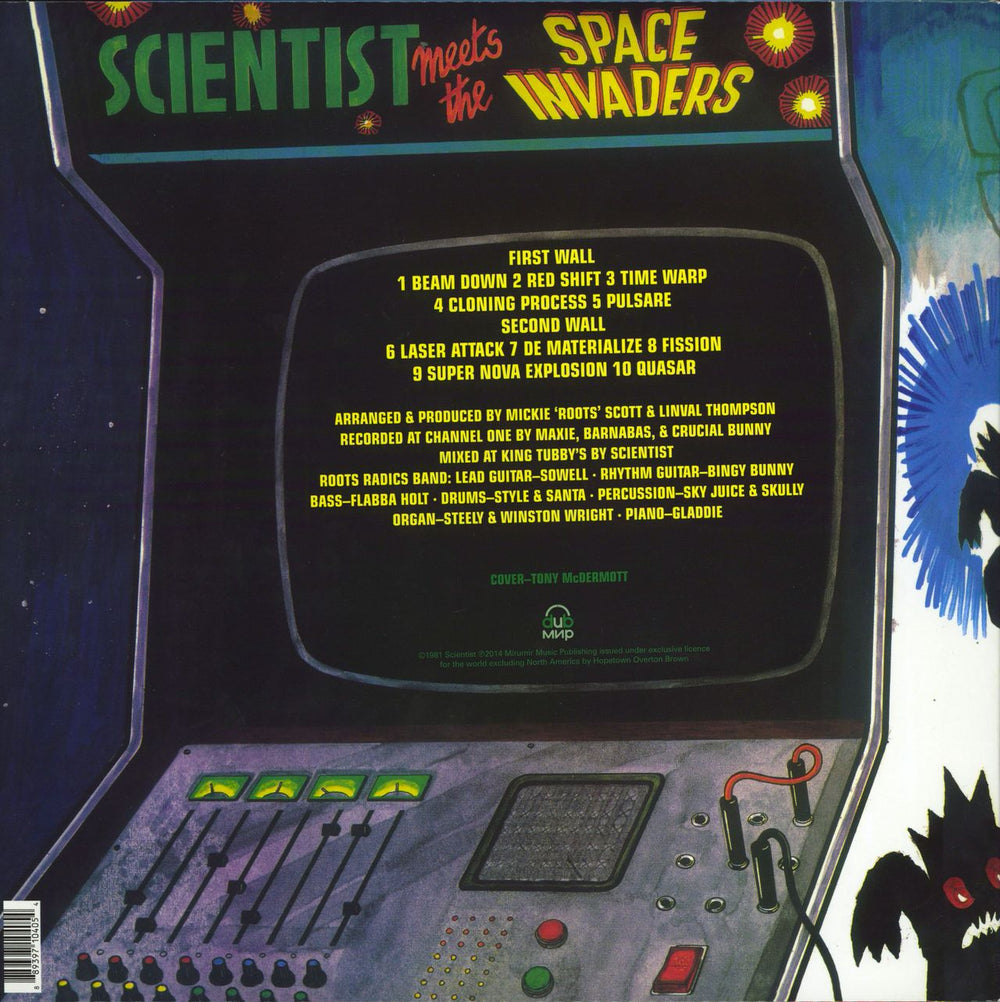 Scientist Scientist Meets The Space Invaders Russian vinyl LP album (LP record) 889397104054