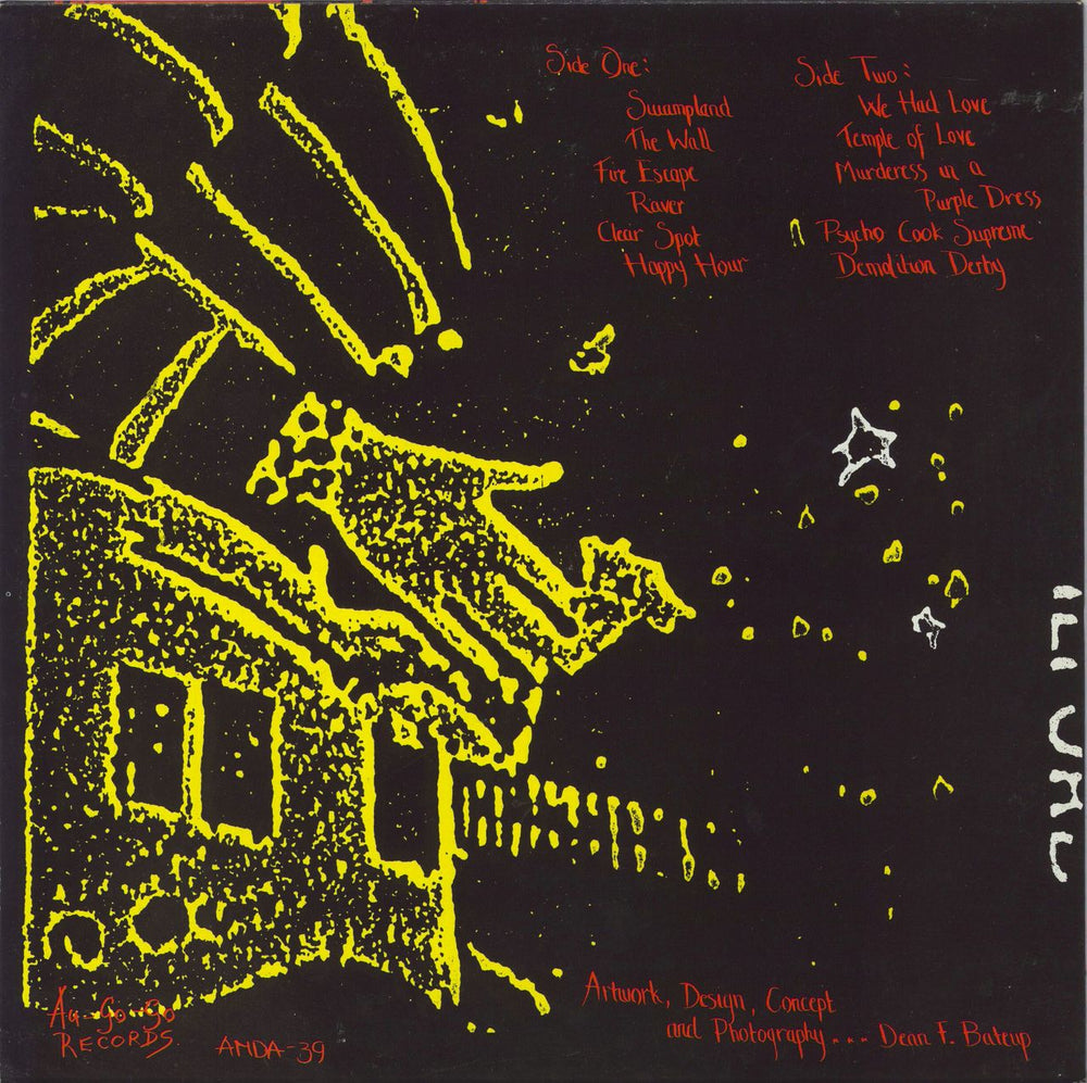 Scientists Heading For A Trauma Australian vinyl LP album (LP record)