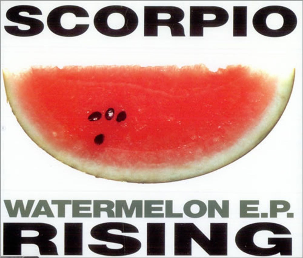 Scorpio Rising Watermelon EP UK CD single (CD5 / 5") CHAPCD59