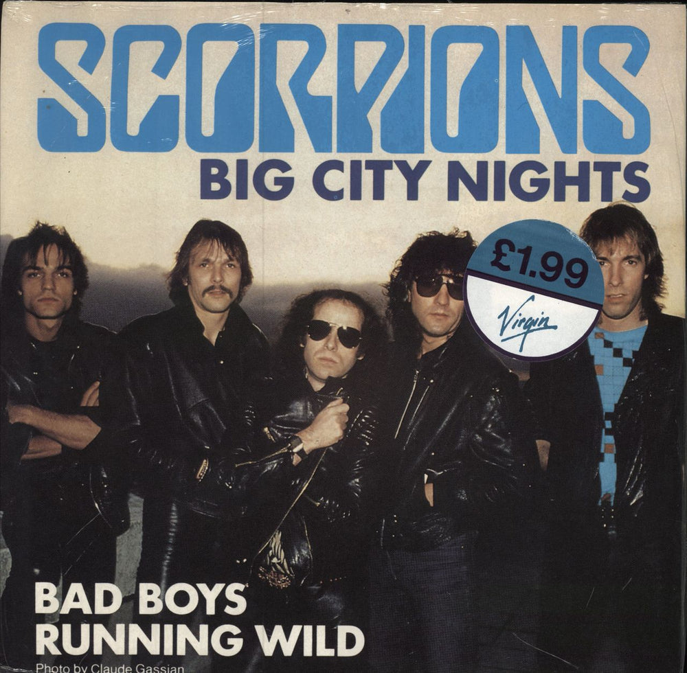 Scorpions Big City Nights + shrink UK 12" vinyl single (12 inch record / Maxi-single) 12HAR5231