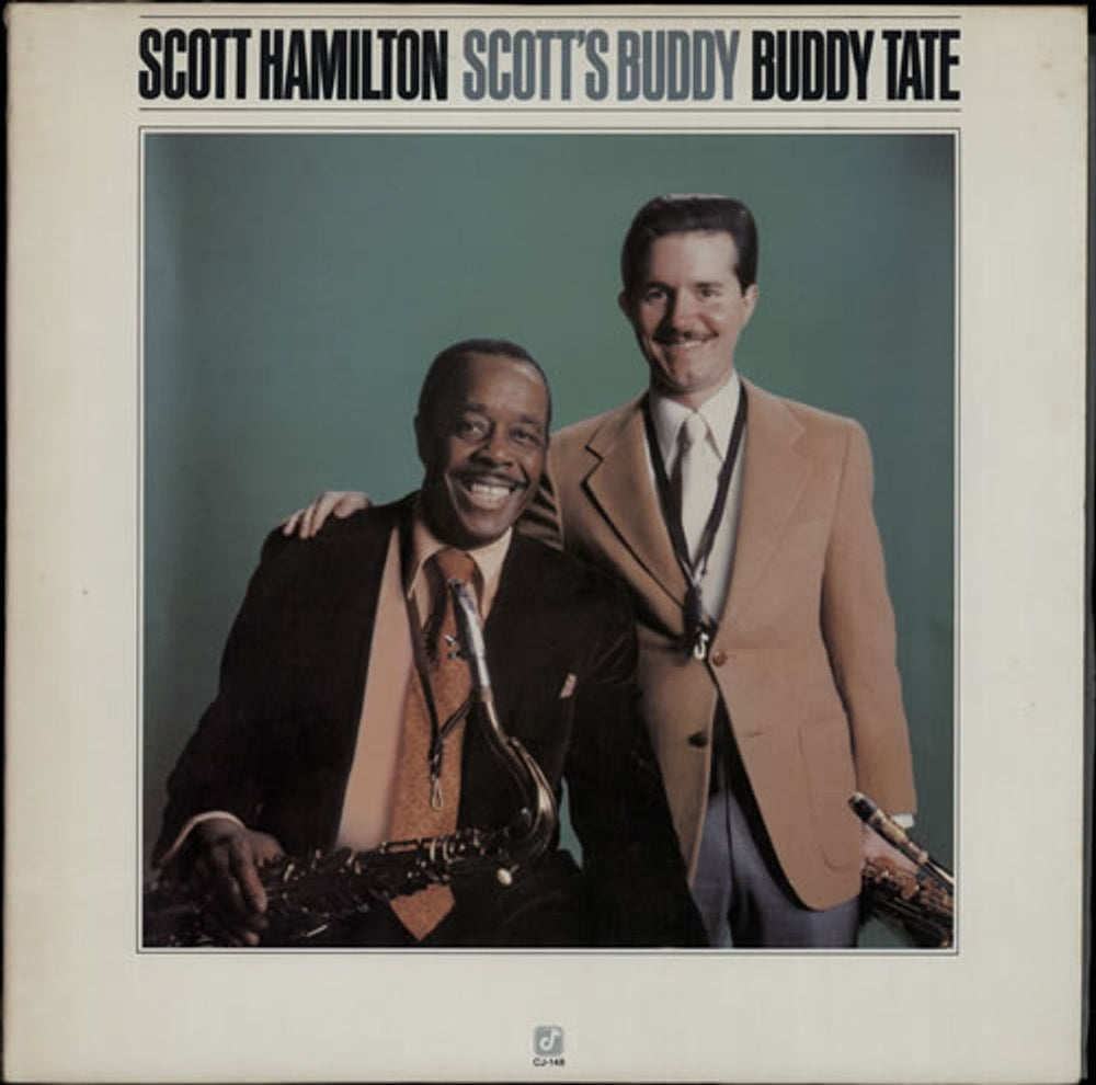 Scott Hamilton  Scott's Buddy US vinyl LP album (LP record) CJ-148