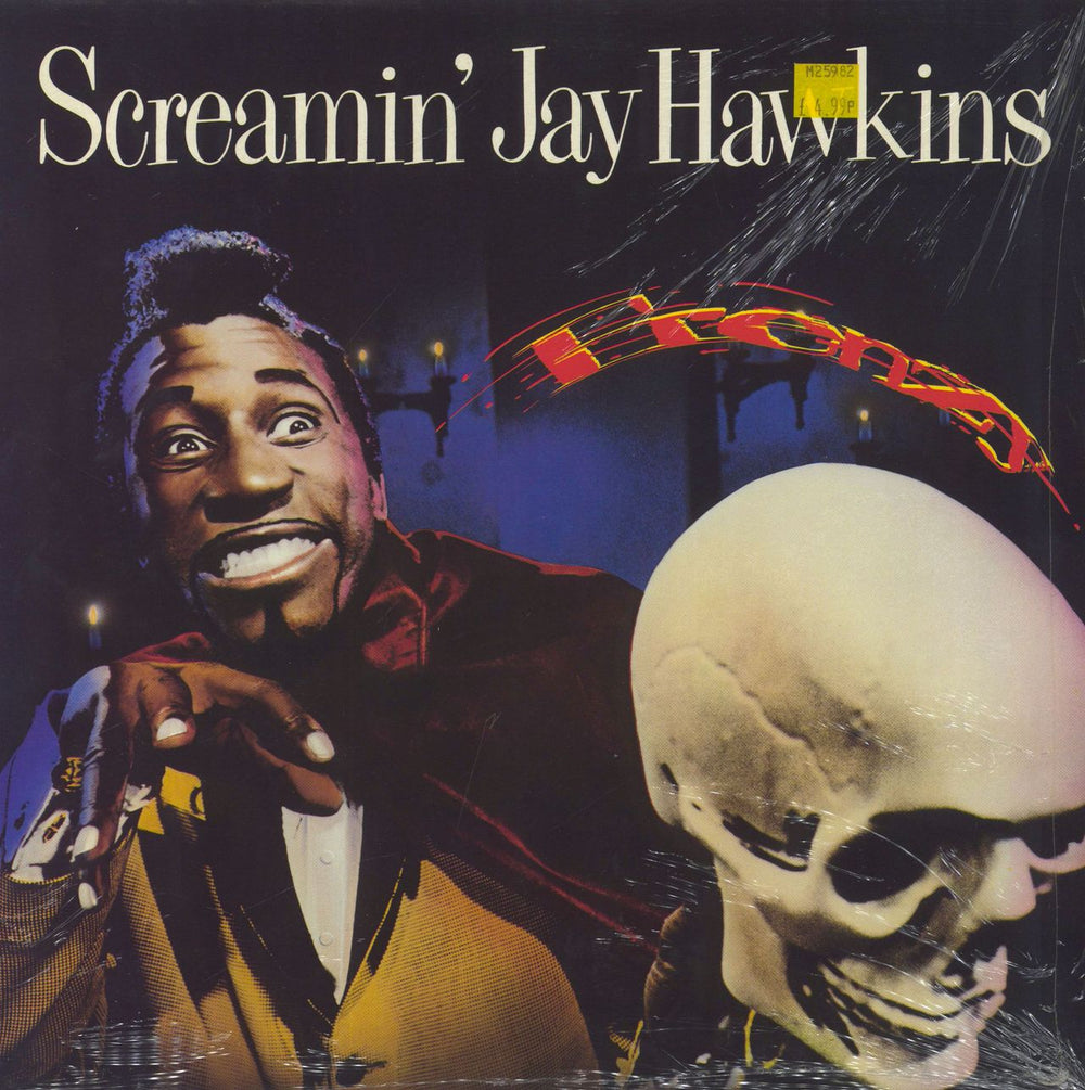 Screamin' Jay Hawkins Frenzy - shrink UK vinyl LP album (LP record) ED104