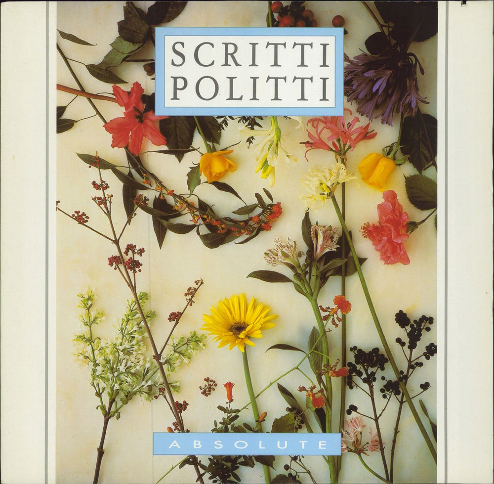 Scritti Politti Absolute German 12" vinyl single (12 inch record / Maxi-single) 601364