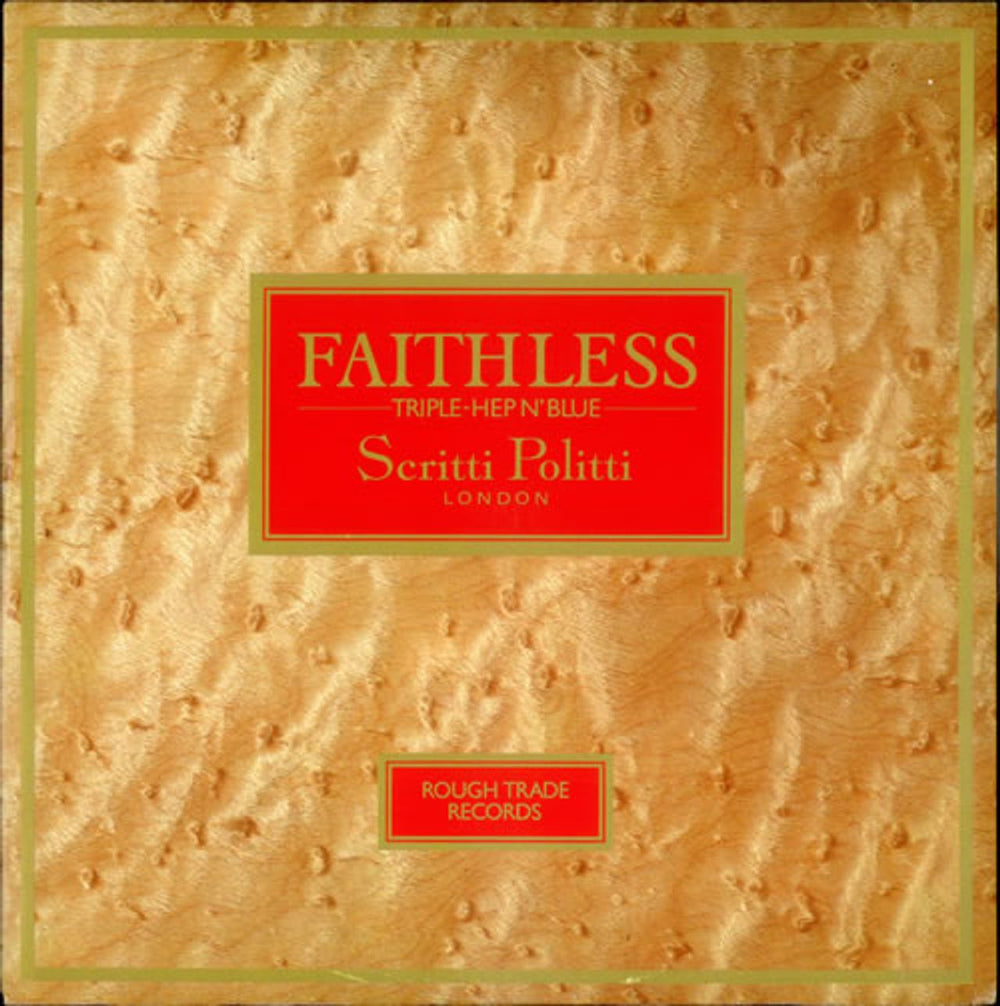 Scritti Politti Faithless UK 12" vinyl single (12 inch record / Maxi-single) RT101