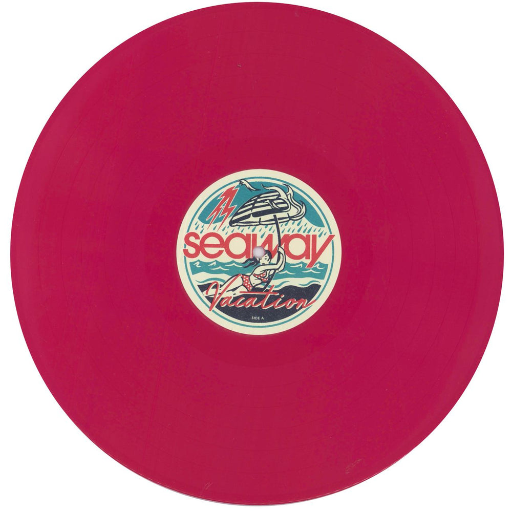 Seaway Vacation - Hot Pink Vinyl US vinyl LP album (LP record) 25ALPVA829249