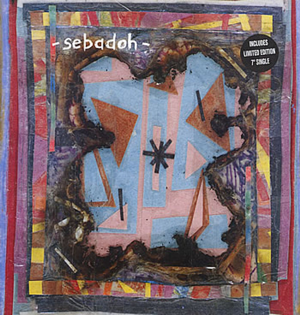 Sebadoh Bubble & Scrape + 7" UK vinyl LP album (LP record) WIGLP4 / RUG-05