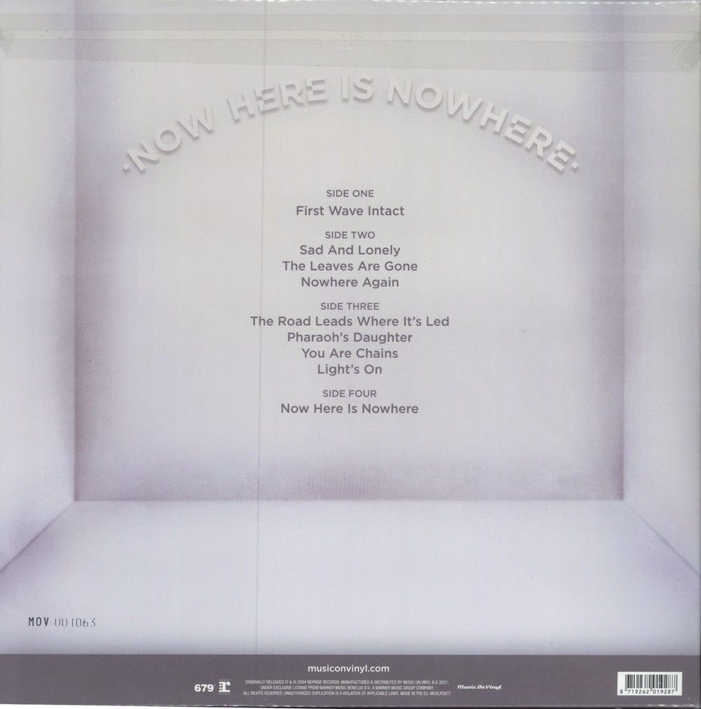 Secret Machines Now Here Is Nowhere - 180gm Translucent Vinyl UK 2-LP vinyl record set (Double LP Album) 8719262019287