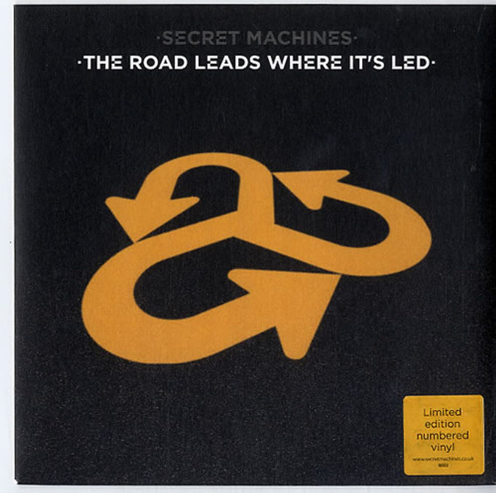 Secret Machines The Road Leads Where It's Led UK 7" vinyl single (7 inch record / 45) W669