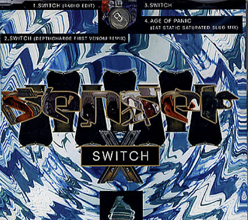 Senser Switch UK CD single (CD5 / 5") TOPP022CD