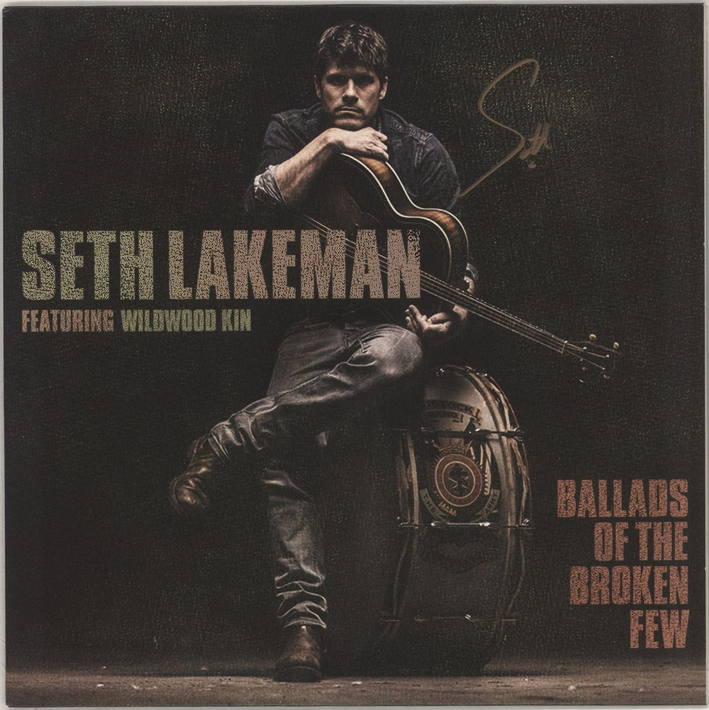 Seth Lakeman Ballads Of The Broken Few - Autographed UK vinyl LP album (LP record) COOKLP644