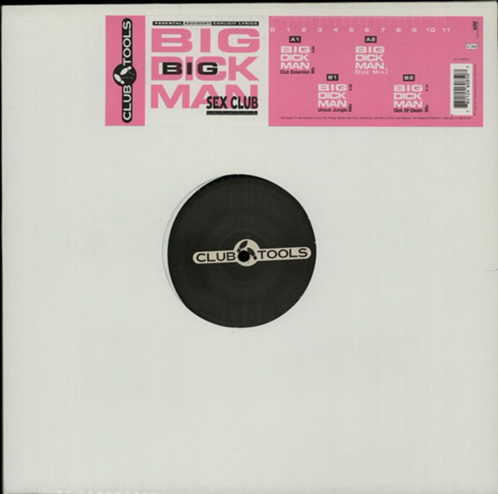 Sex Club Big Dick Man German 12" vinyl single (12 inch record / Maxi-single) CLU6085-0