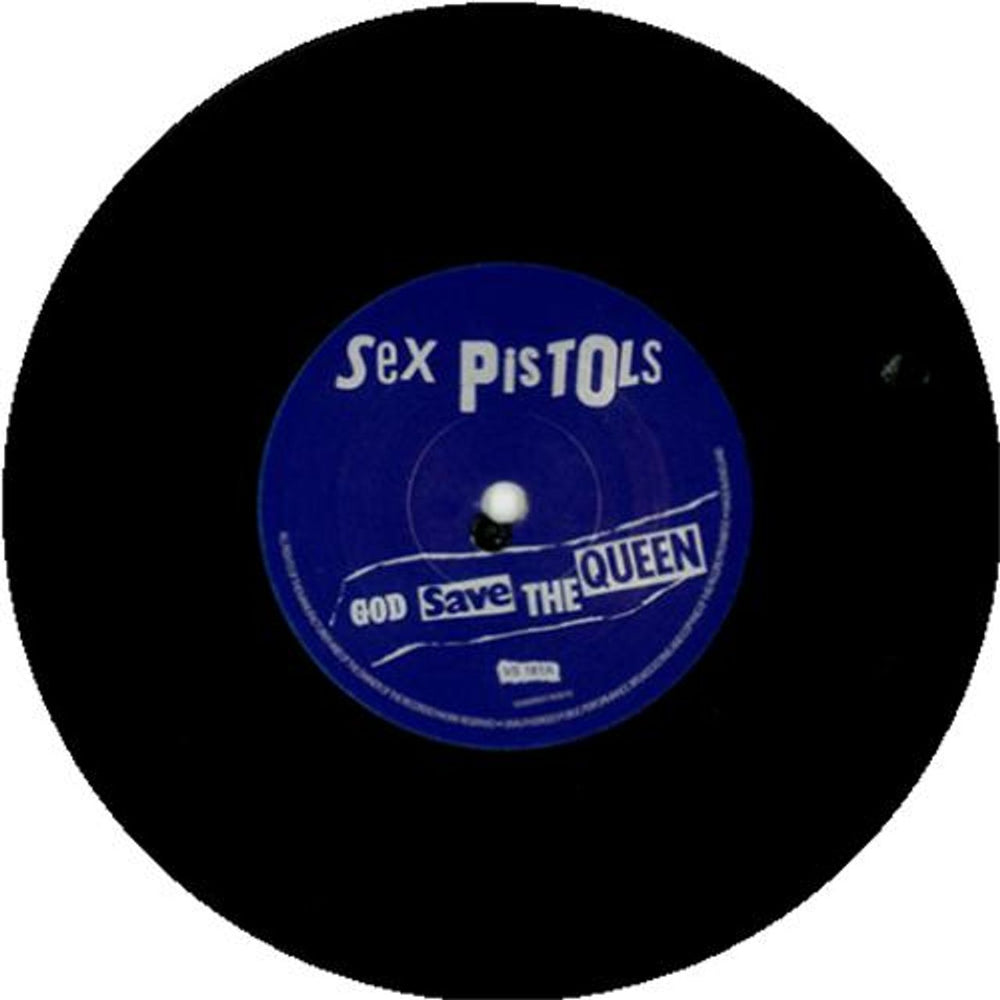 Sex Pistols God Save The Queen - 2007 UK 7" vinyl single (7 inch record / 45) SEX07GO412117