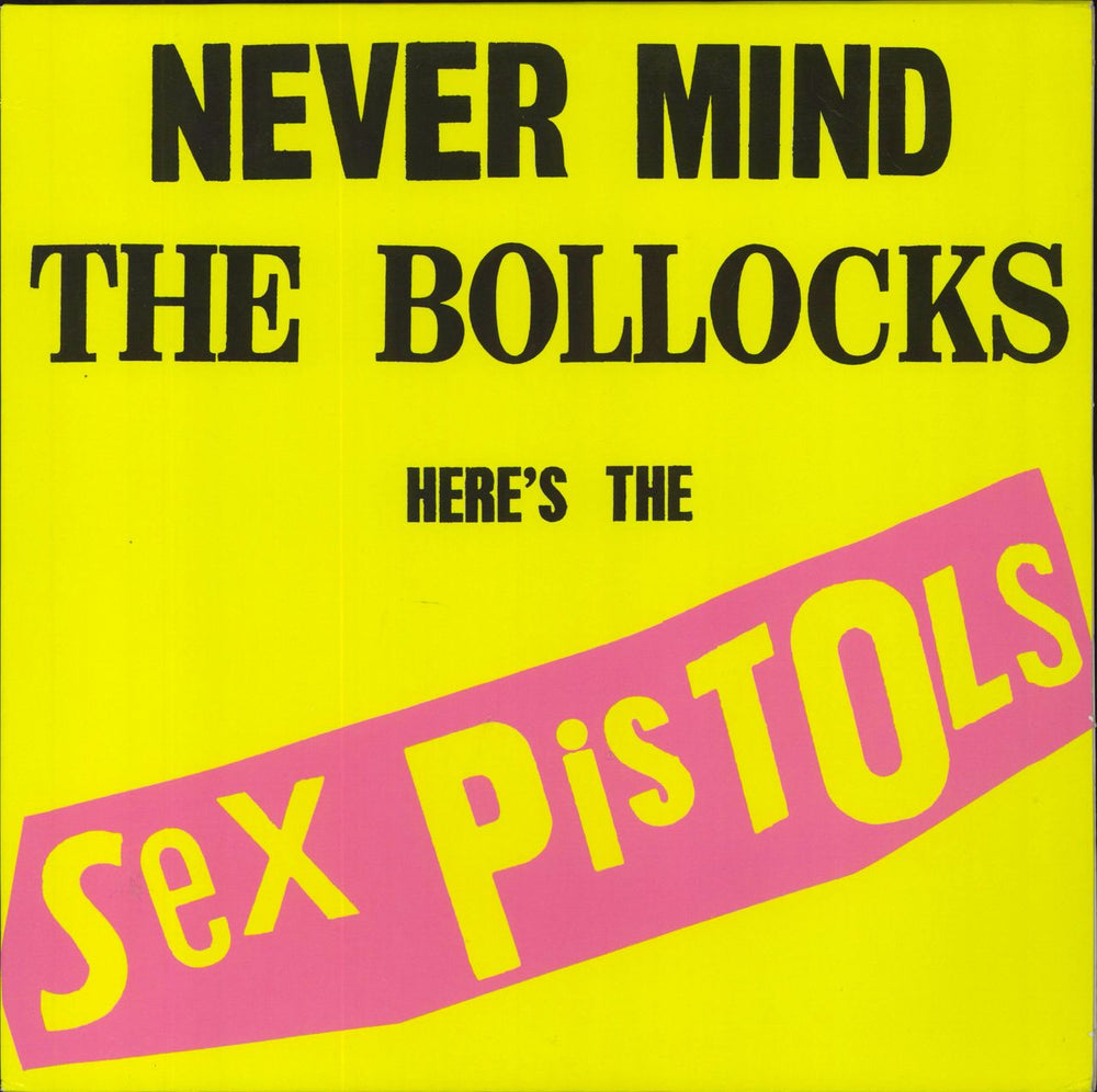 Sex Pistols Never Mind The Bollocks - 180gm Italian vinyl LP album (LP record) SEXPISLP77