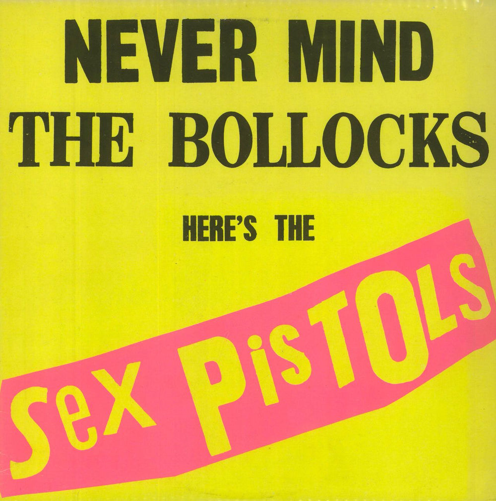 Sex Pistols Never Mind The Bollocks - 1st - A3/B1 [SPOTS Edition] + Submission 7" UK vinyl LP album (LP record) V2086