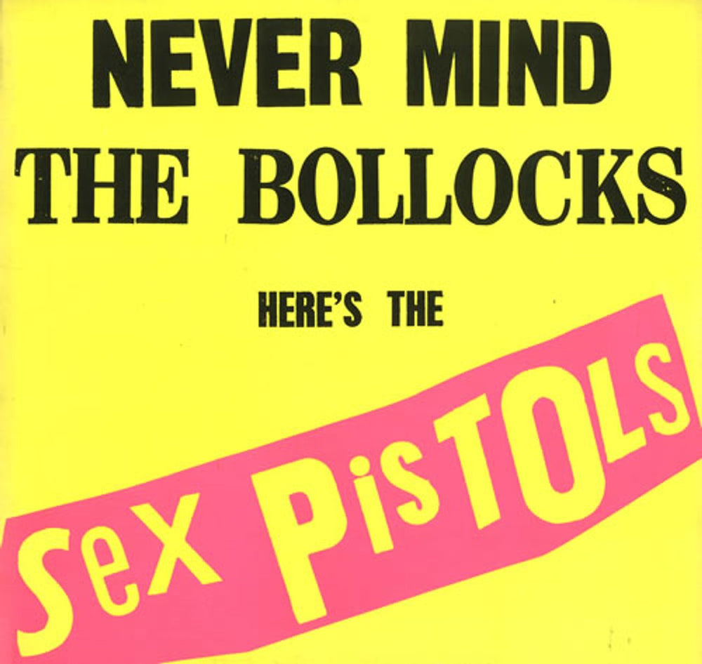 Sex Pistols Never Mind The Bollocks - 2nd - Blank Slv - EX UK vinyl LP album (LP record) V2086