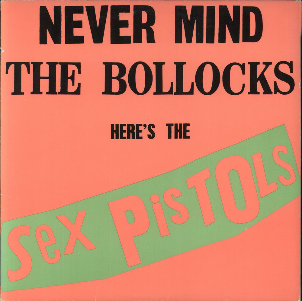 Sex Pistols Never Mind The Bollocks + Inner - EX US vinyl LP album (LP record) BSK3147